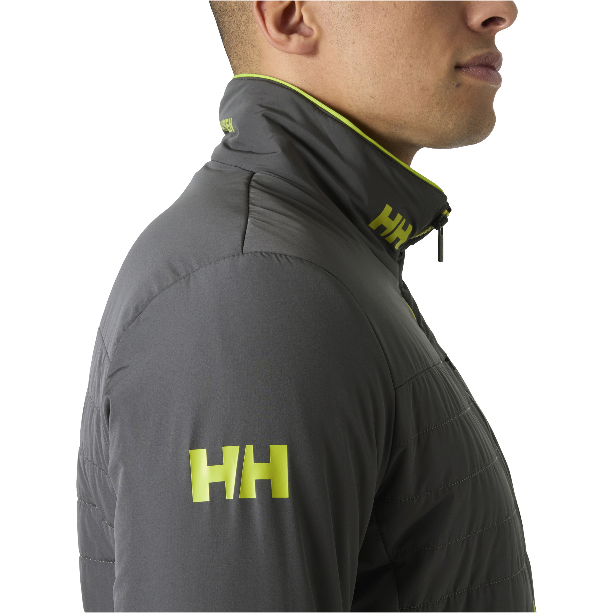 2026 Helly Hansen Mens Crew Insulator Jacket 2.0 30343 - Thunder Grey